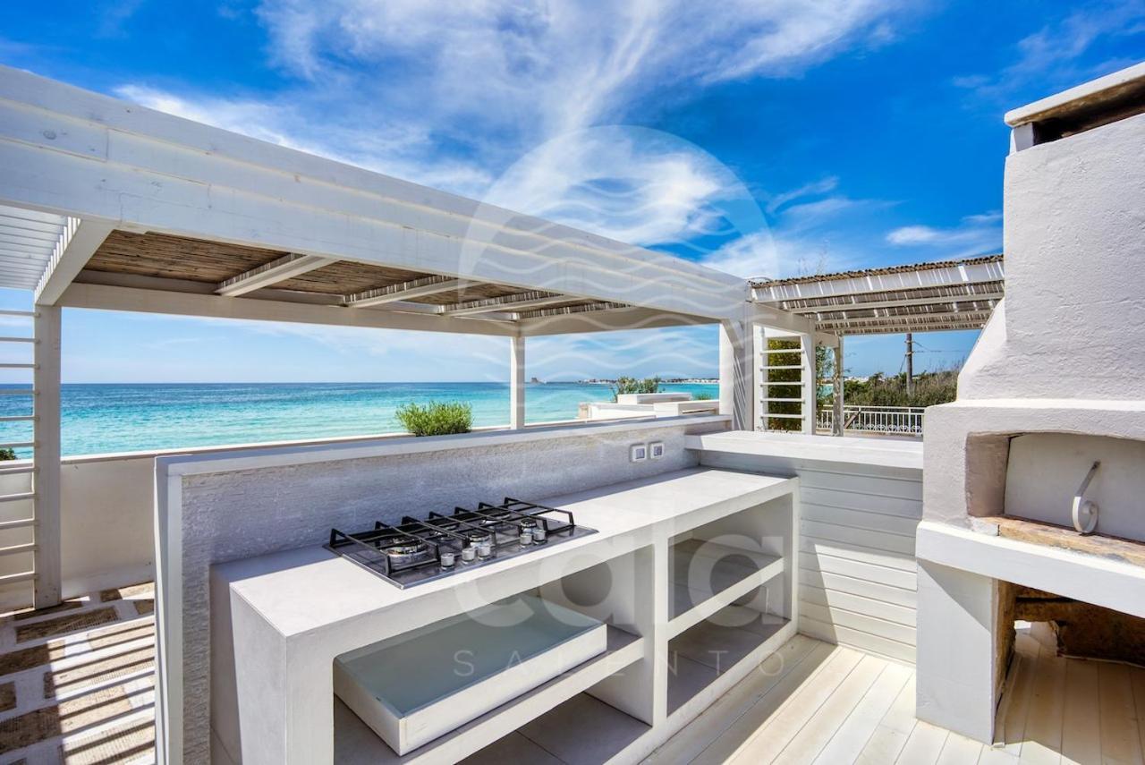 Villa Desiderio By Cala Salento Torre Lapillo Bagian luar foto