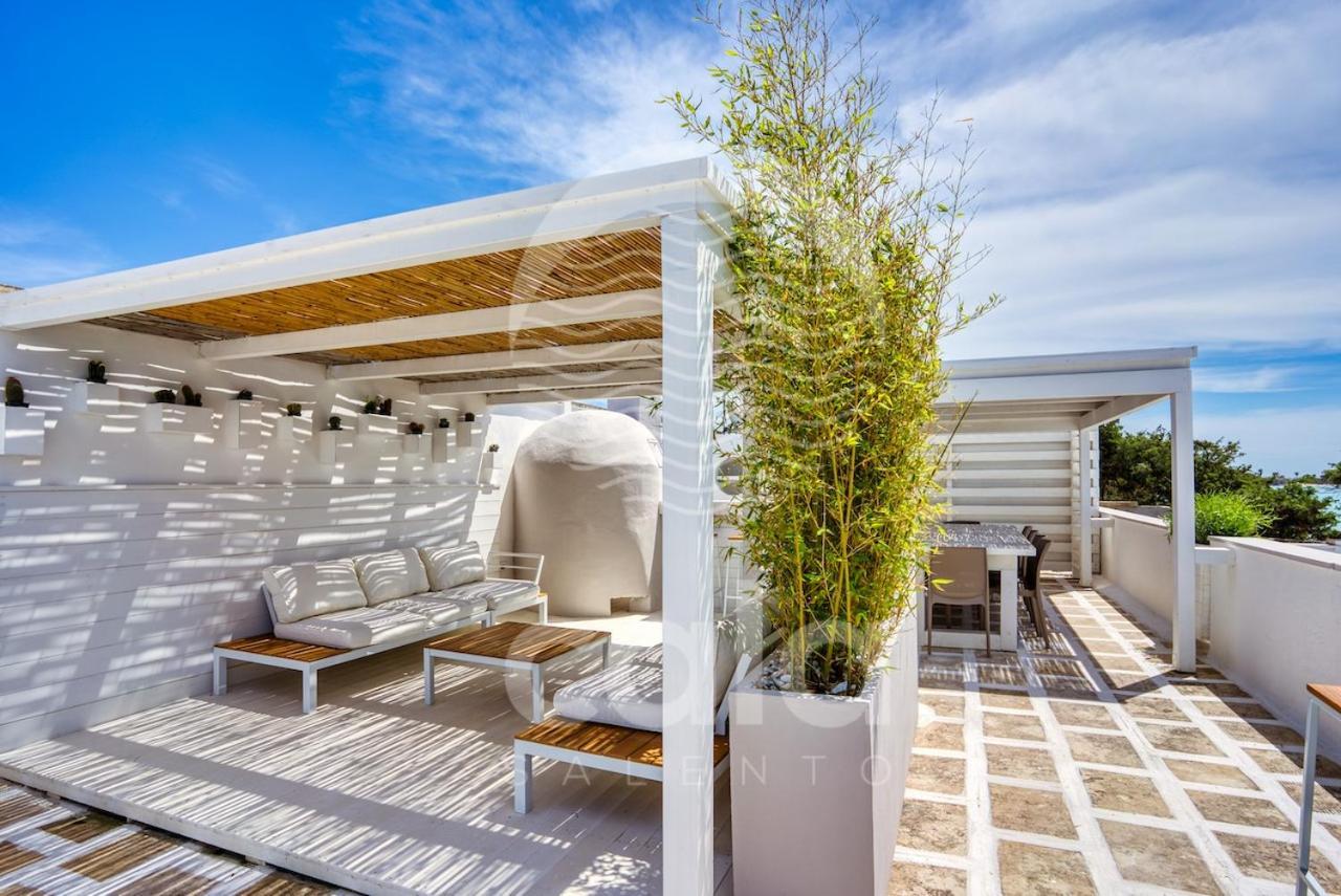 Villa Desiderio By Cala Salento Torre Lapillo Bagian luar foto