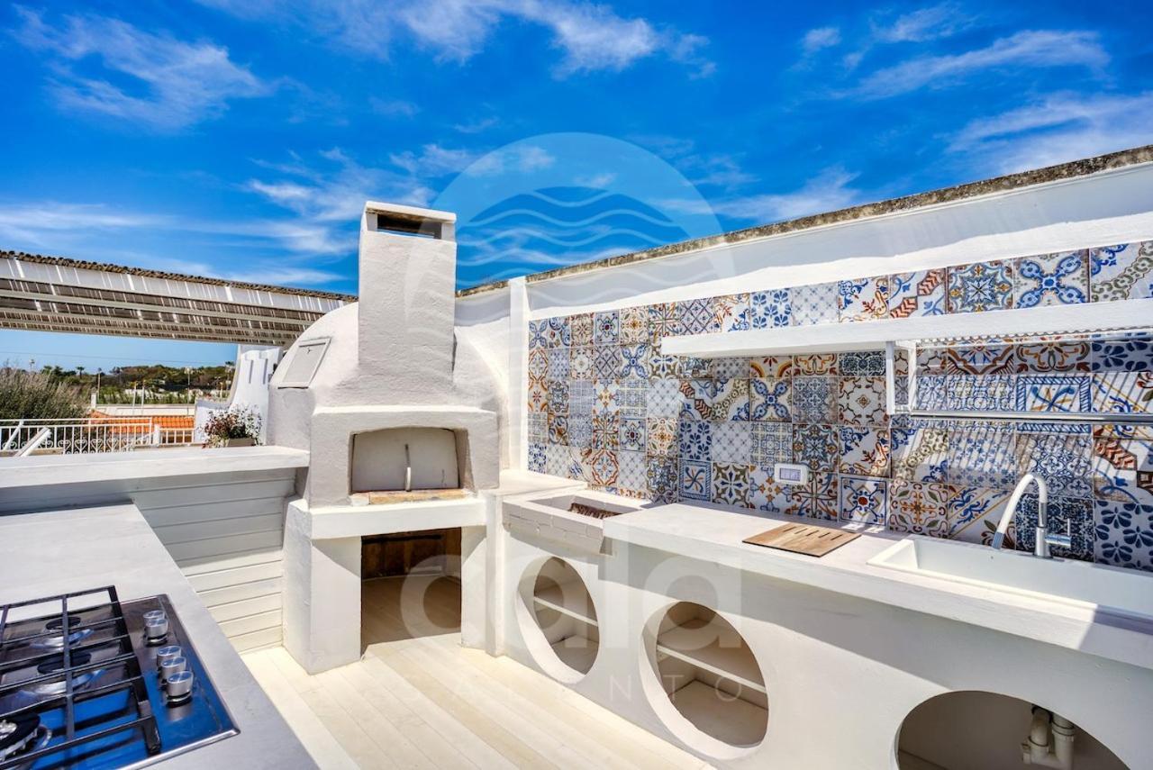Villa Desiderio By Cala Salento Torre Lapillo Bagian luar foto